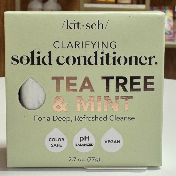 Tea Tree & Mint Clarifying Solid Conditioner - Picture 1 of 6